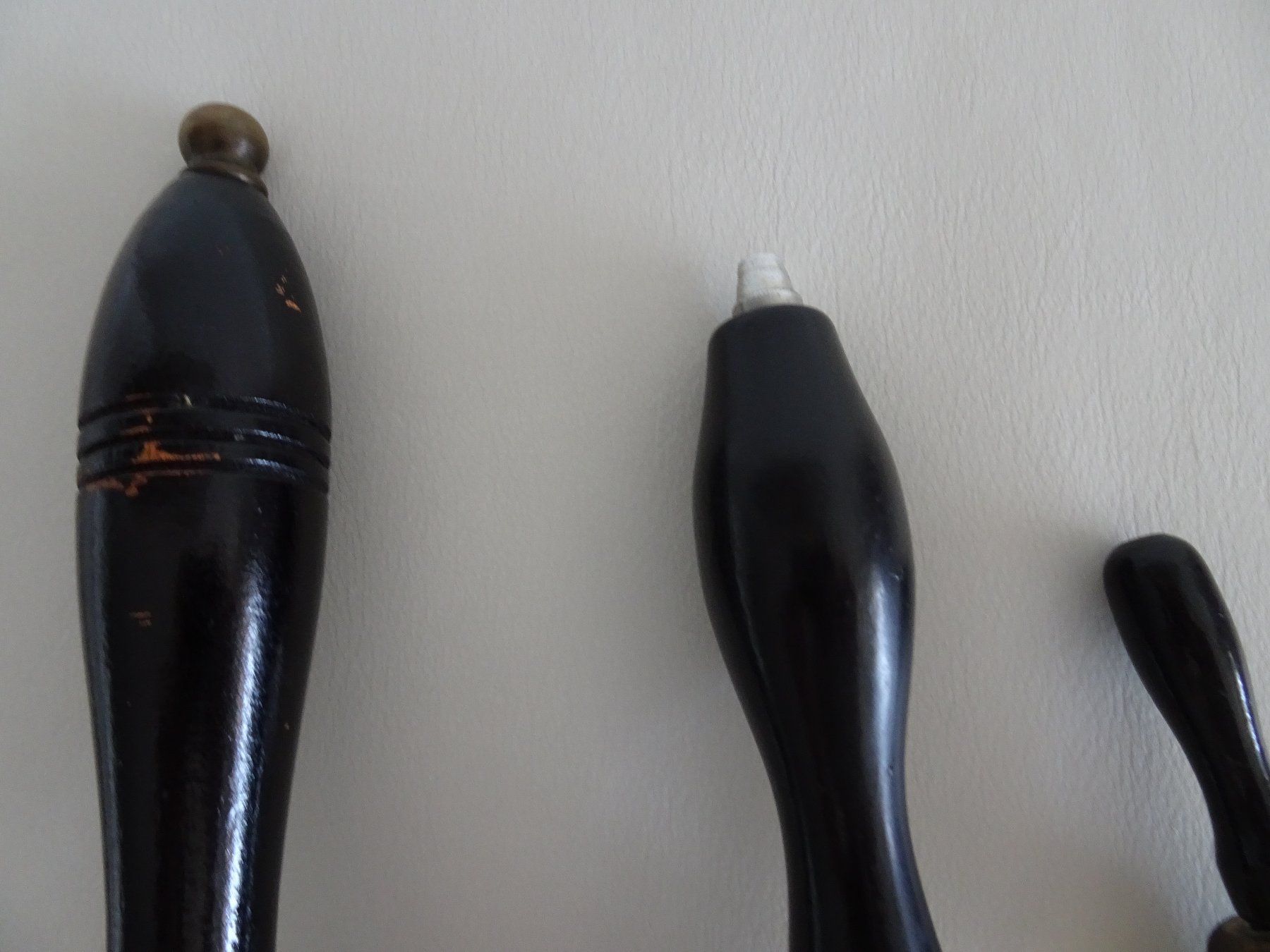 Campanacci mucche: 3 antike Messing Handglocken – Usato da Vitznau venduto da Mina60 4