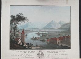 Thun Farbaquatinta von Descourtis sehr selten