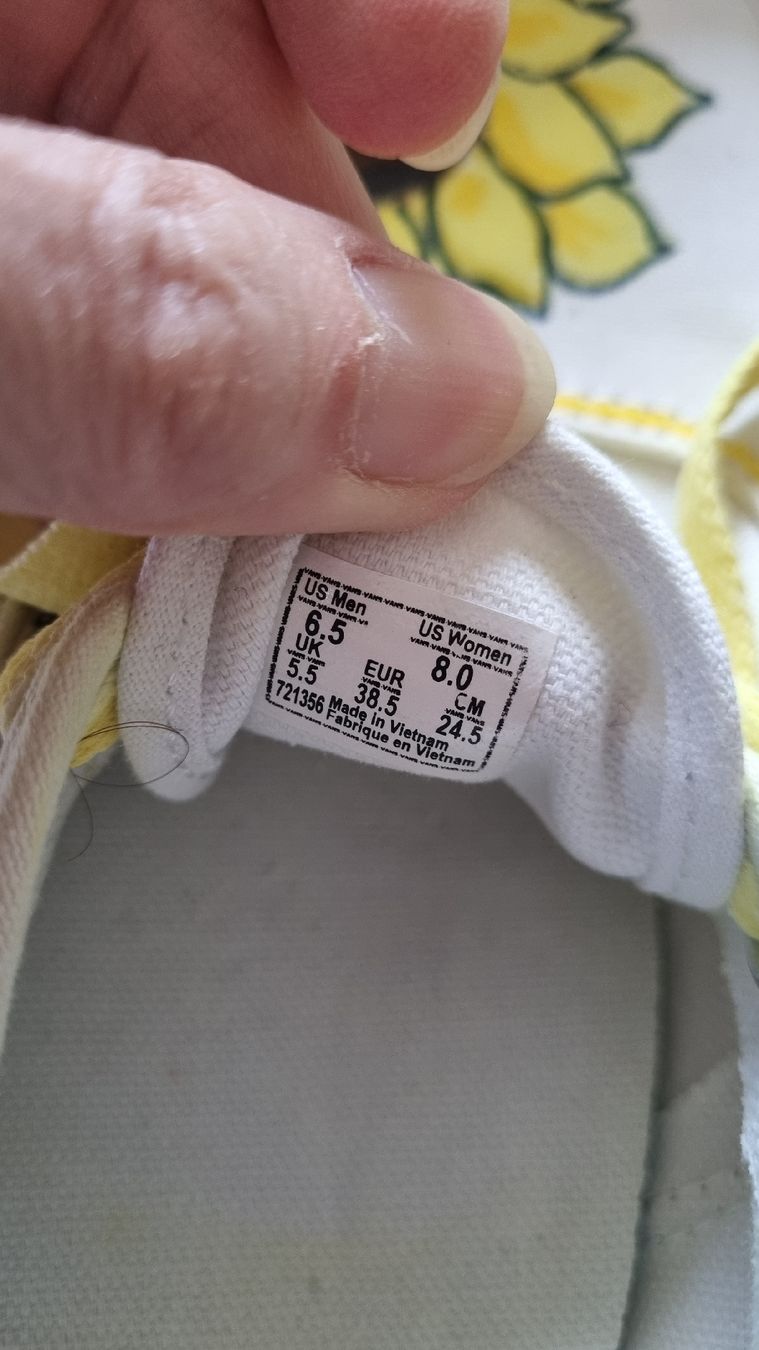 Vans Scarpe da donna: Vans baskets personnalisés 38.5 – Nuovo (secondo la descrizione) da Bévilard venduto da AnnCHUK 3