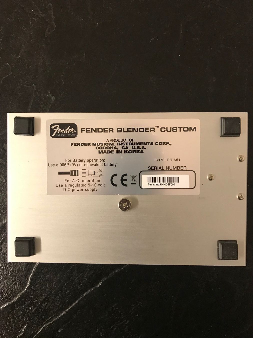 Fender Strumenti musicali: Fender Blender 90's Version Pedal – Usato da Zürich venduto da TruxRev 2
