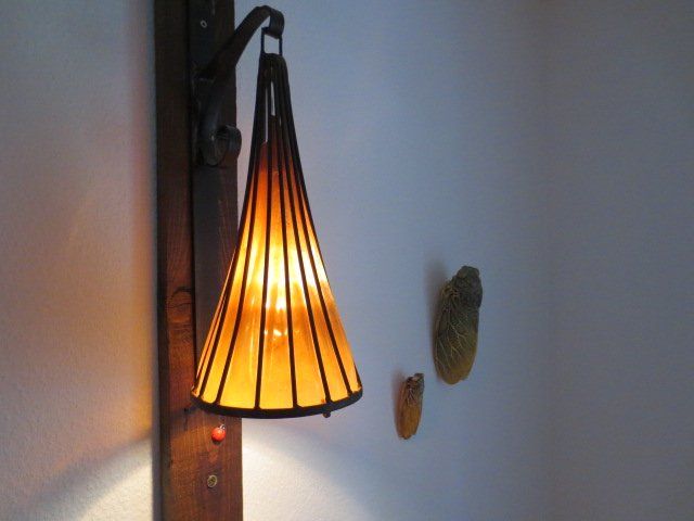 Lampen: Garten-Terrassenlampe aus Glas – Gebraucht aus Basel von Christallina 5