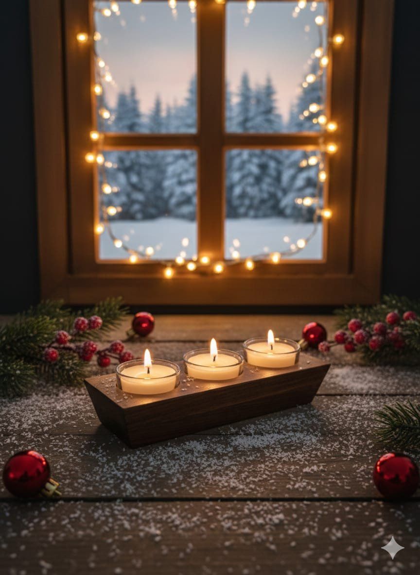 Kerzenständer: Teelichthalter Olivenholz, Eiche, Nussbaum, Unikate – Neu (gemäss Beschreibung) aus St. Gallenkappel von mytimes 4