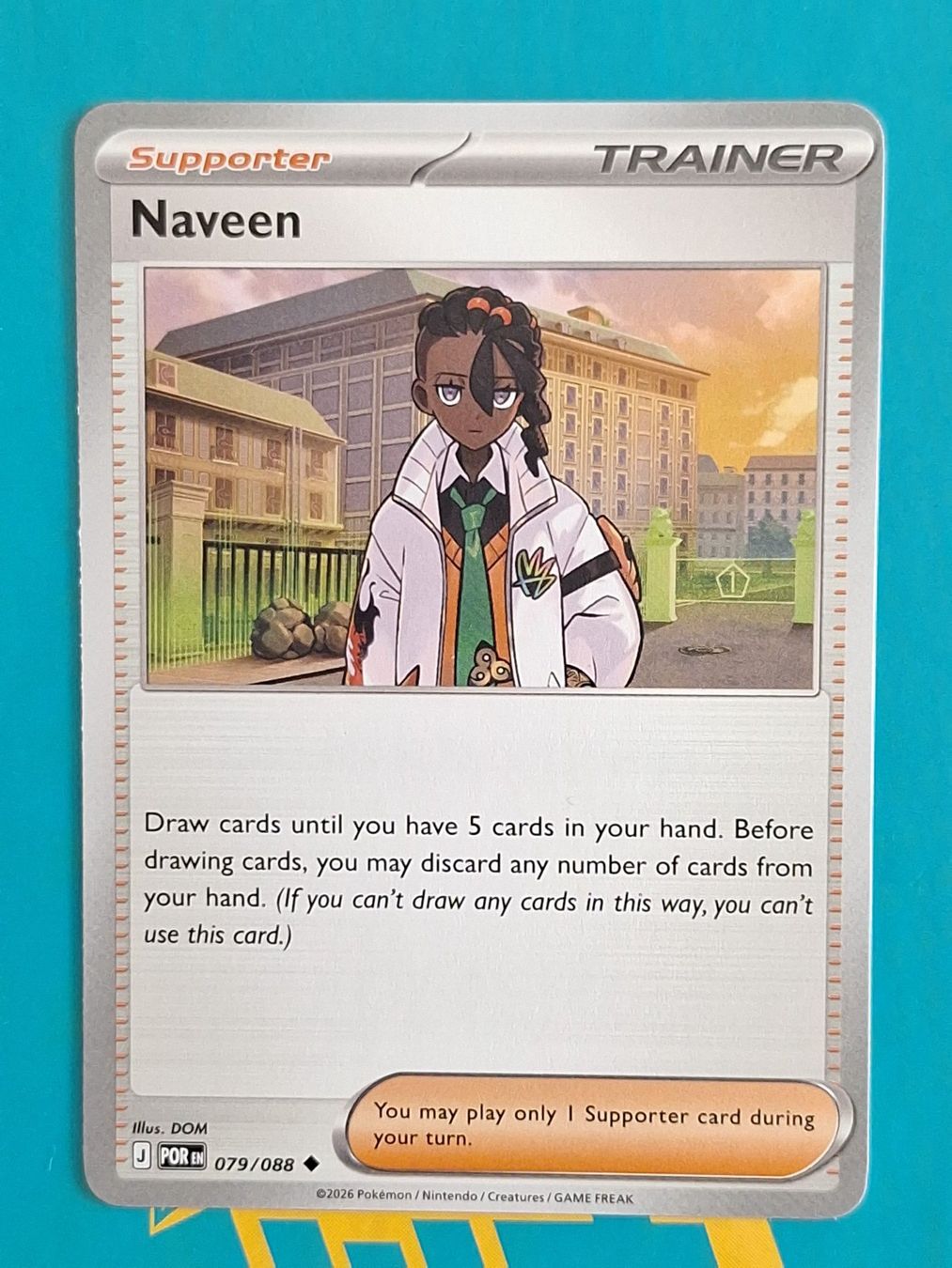 Pokémon Carte collezionabili: Naveen - Pokemon Perfect Order – Usato da Altstätten SG venduto da GGsGameshop