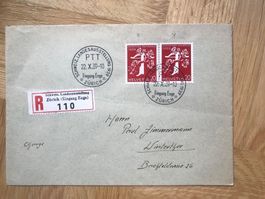 Schönes Couvert CH Landesausstellung ´39