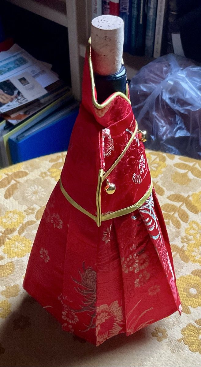Tutte le decorazioni: Chinesische Weinflaschenhülle – Nuovo (secondo la descrizione) da Endingen venduto da nathan05 3
