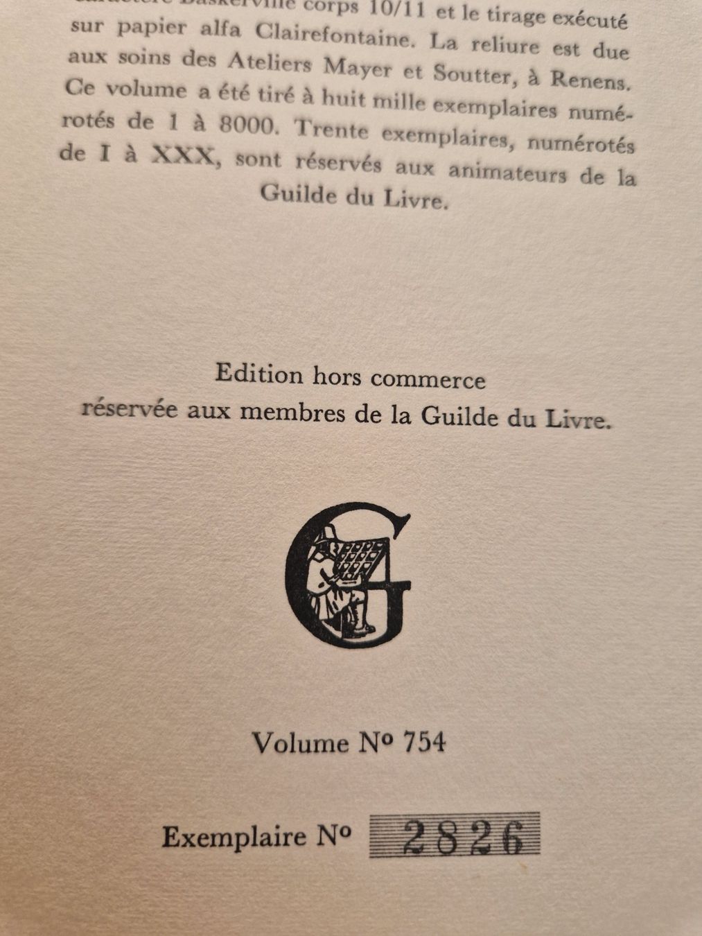 Libri: Gilbert Cesbron: "Une Abeille Contre la Vitre" Roman, Guilde – Usato da MUEHLAU venduto da ibo_5c7d 2