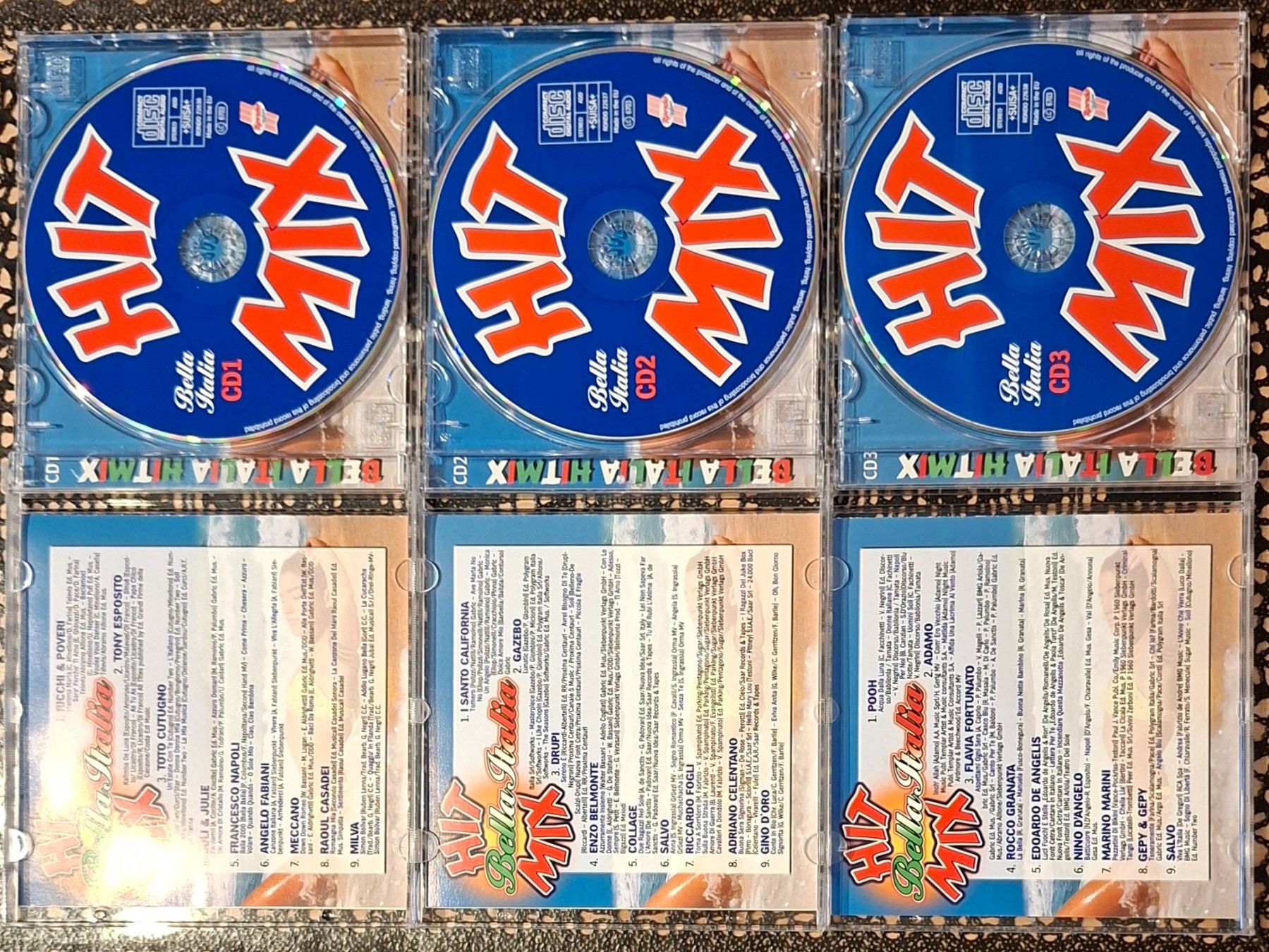CDs: Bella Italia Hit Mix, 3CD Italo Hit Compilation Sampler – Gebraucht aus Schönenberg TG von breiti12 2