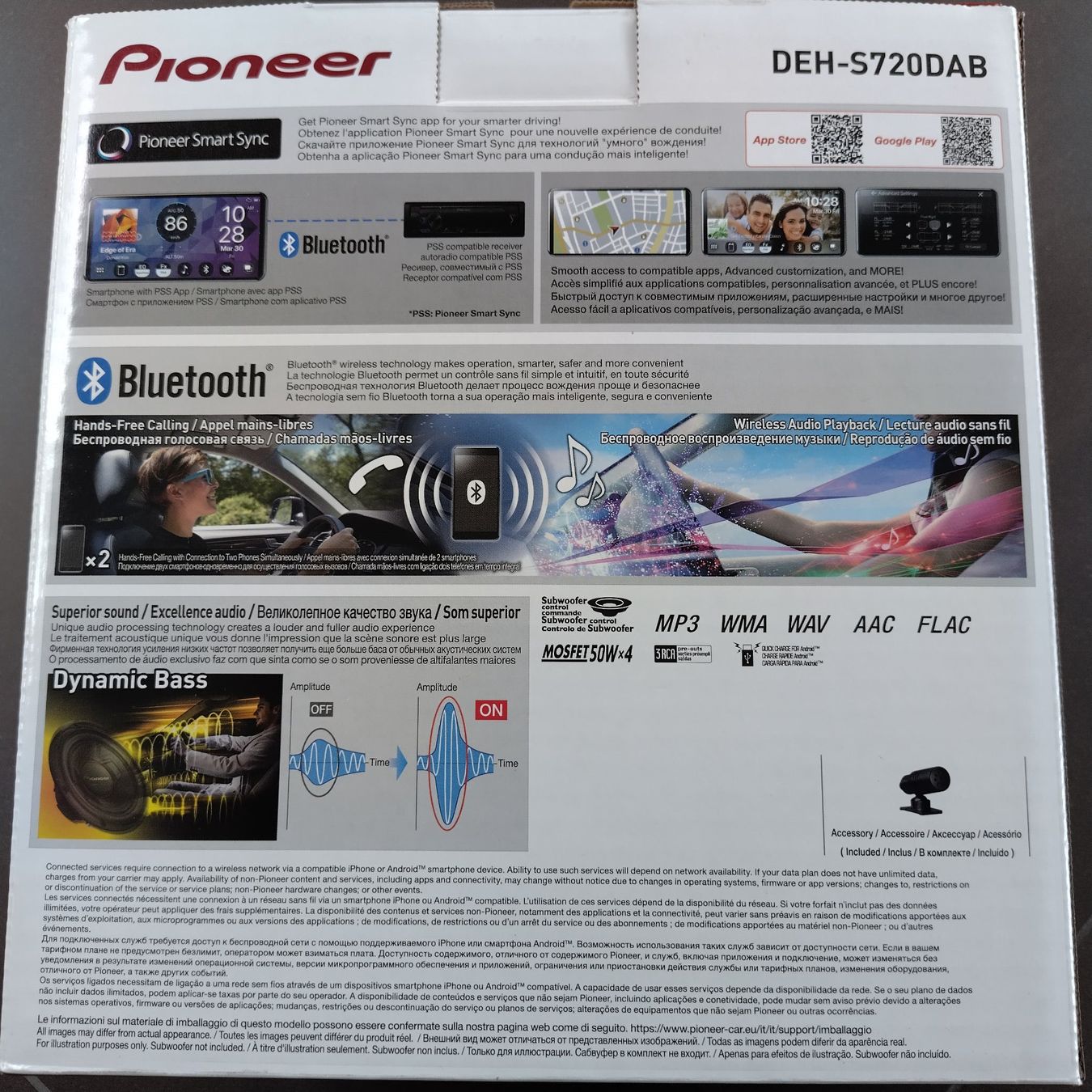 Pioneer Radio: Pioneer Autoradio DEH-S720DAB – Nuovo e nell'imballaggio originale da Herisau venduto da Ea83 2