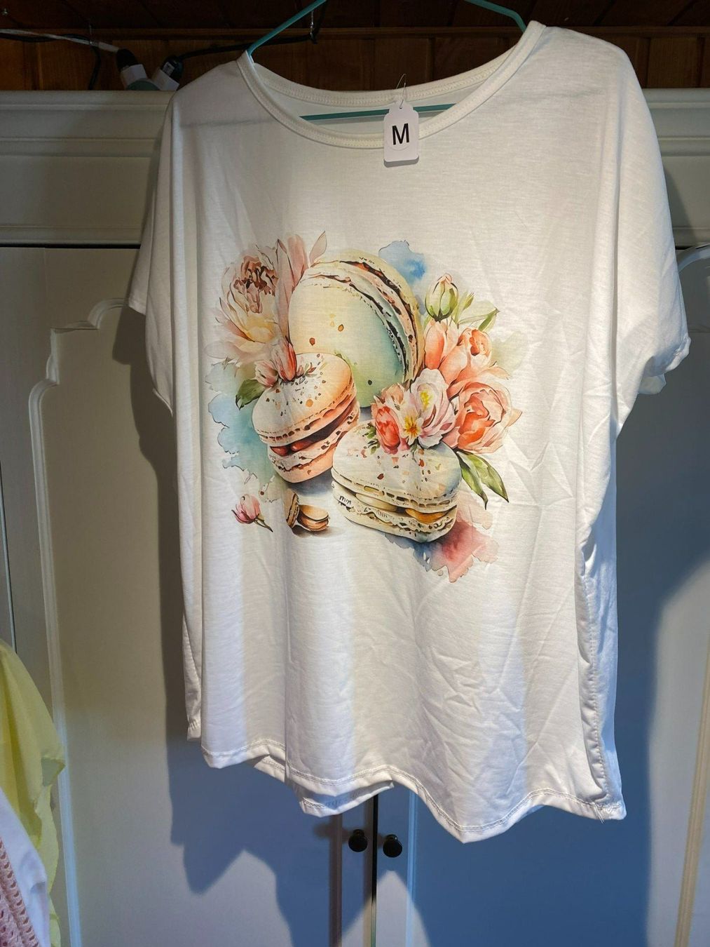 T-shirt: DAMEN KURZARM SHIRT MACARONS – Nuovo e nell'imballaggio originale da Meienried venduto da ManuelaBoutique 2