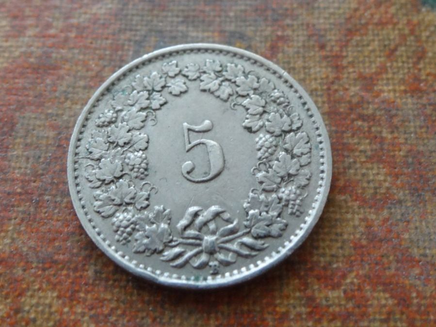 Tutti le monete: 5 Rp. 1930 – Usato da Romanel-sur-Lausanne venduto da Swift13 1