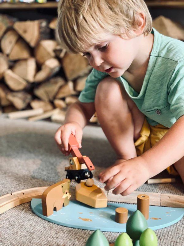 Giocattoli: Abenteuer Eisenbahn-Set ab 3 Jahren – Nuovo e nell'imballaggio originale da Bühler venduto da mein-wunderland 4
