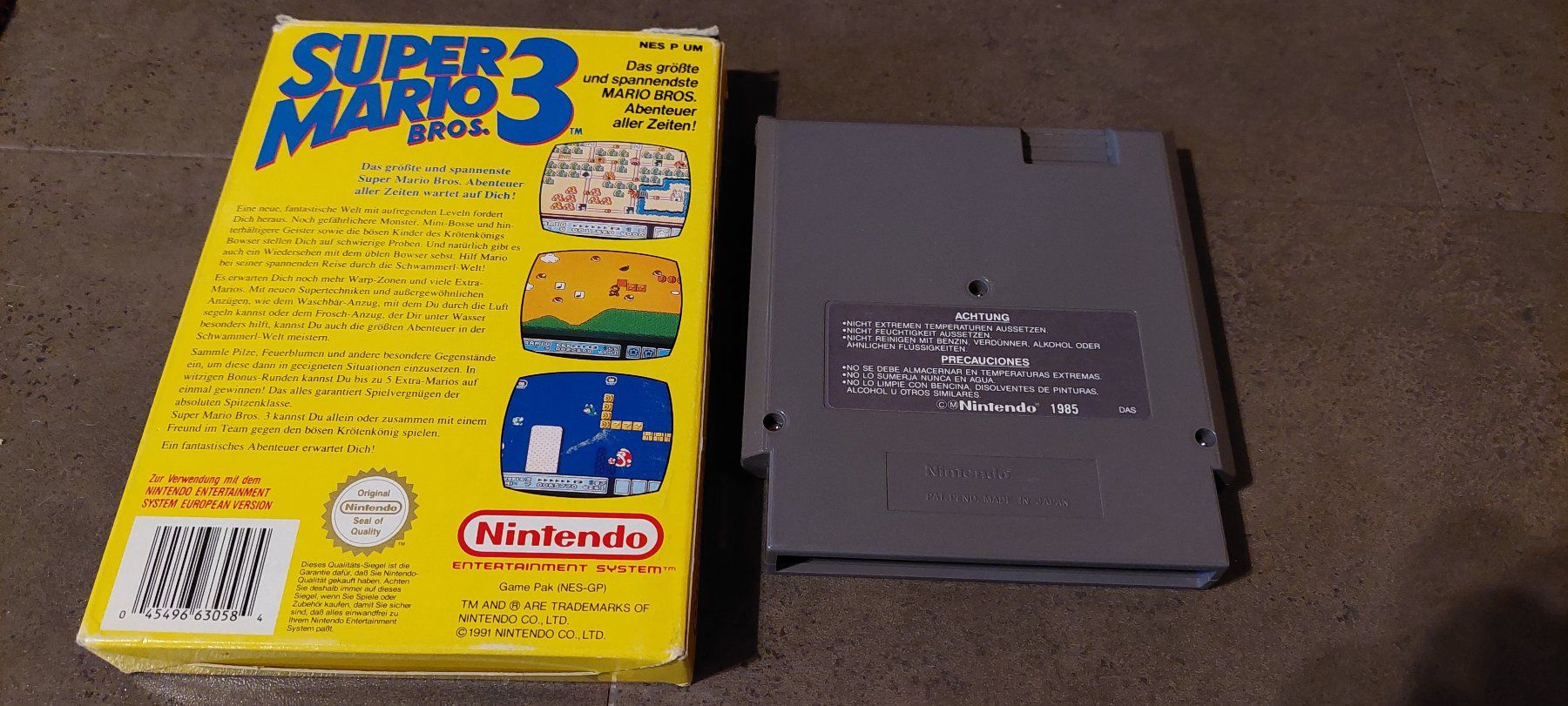 Nintendo Spiele: Super Mario Bros 3 Nintendo NES – Gebraucht aus Hindelbank von  2