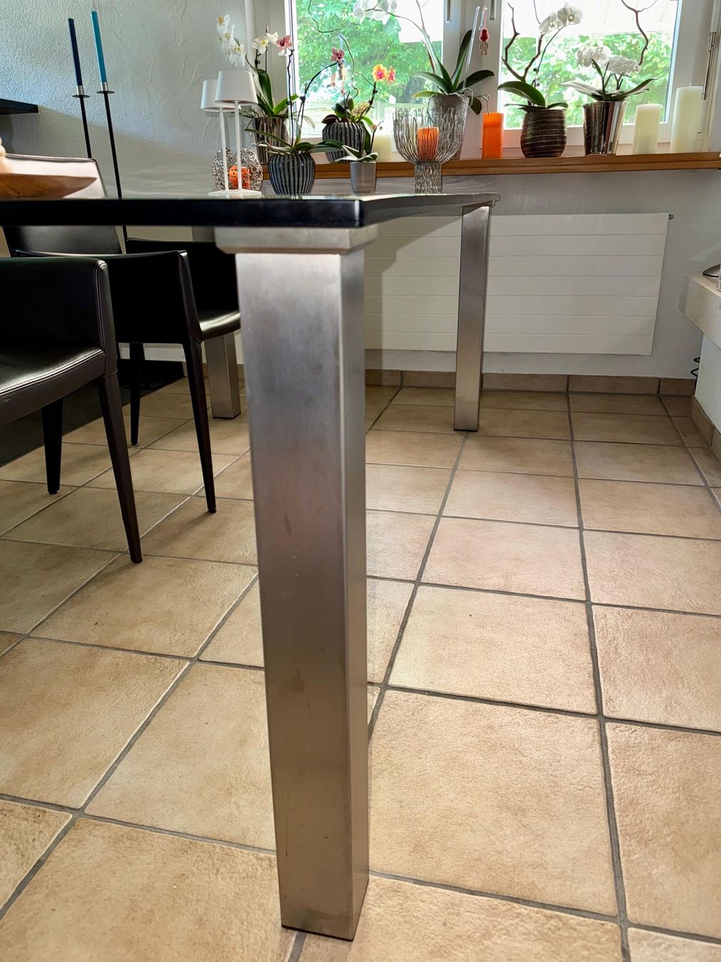 Pfister Tavoli: Massiver Glastisch 190x100 cm – Usato da Uetliburg SG venduto da wirbi98 2