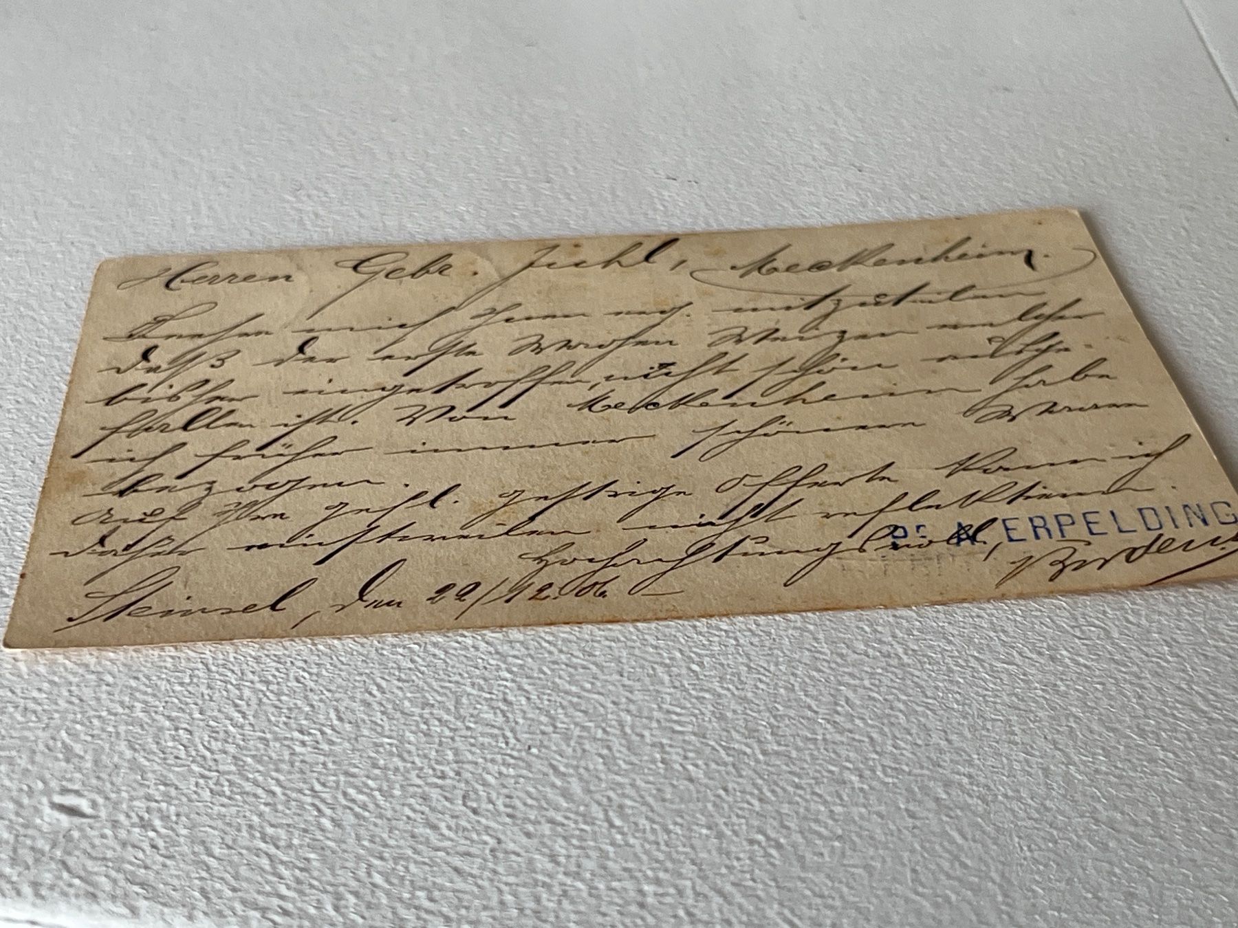 Tutti i francobolli: Luxemburg Alte Postkarte, 1906 – Usato da Chiasso venduto da AzenYa 2