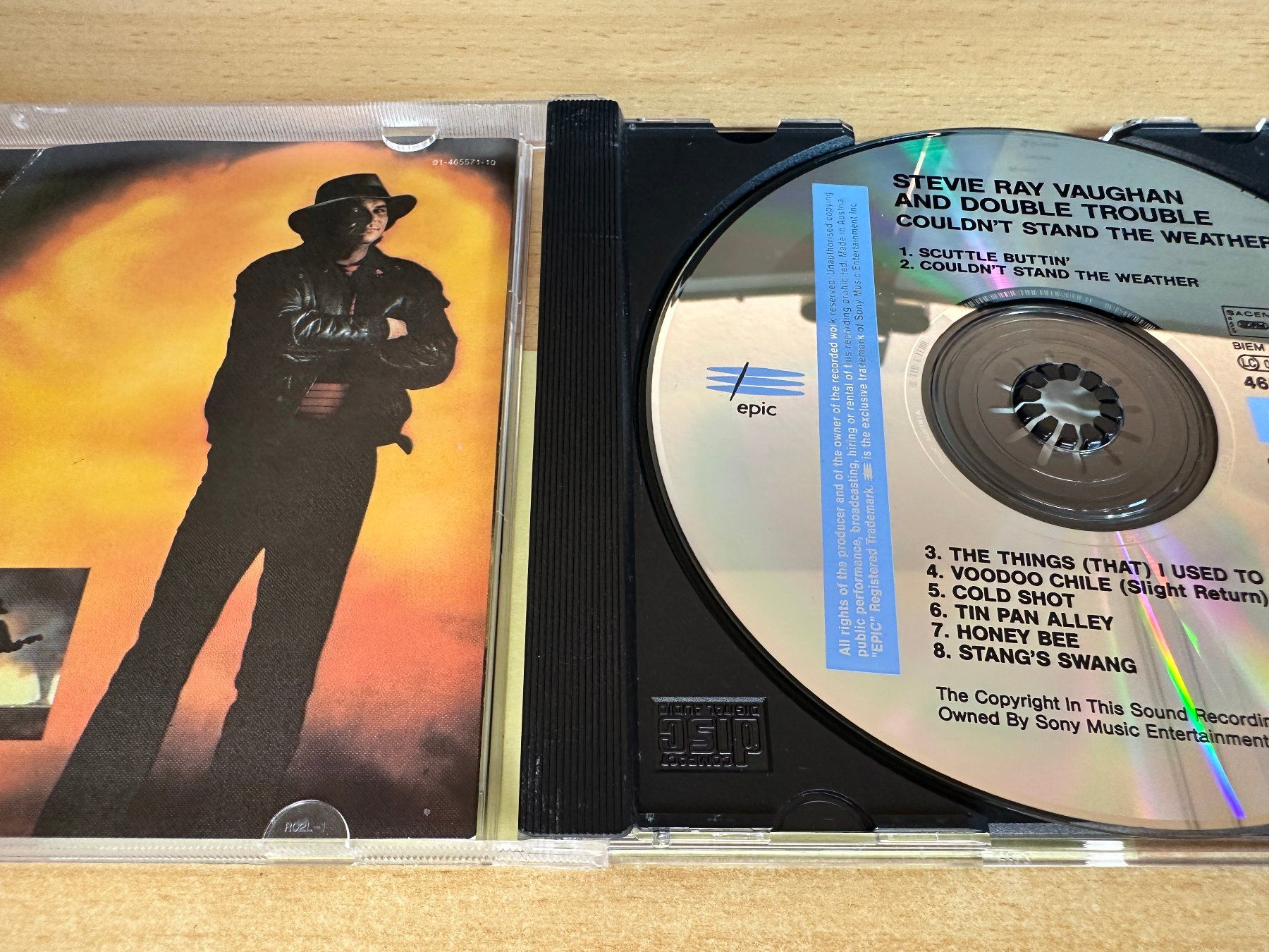 CD: E2 Stevie Ray Vaughan And Double Trouble Couldn't Stand The – Usato da Rikon im Tösstal venduto da Alpenmutz 2