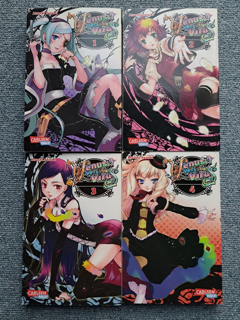 Fumetti: Venus versus Virus 1-4 Manga – Usato da Killwangen venduto da KIANA08