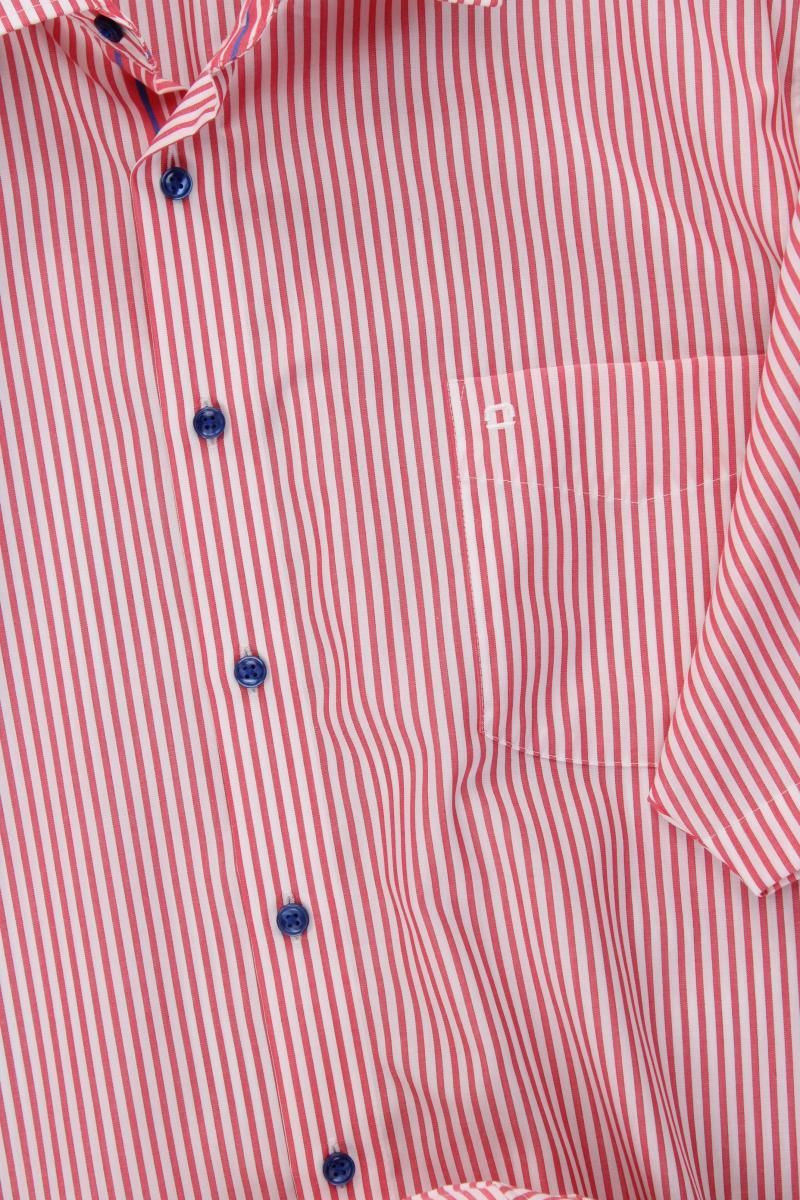 Camicie: Olymp Kurzarmhemd Gr. Hemdgröße 47 rot – Usato da Neustadt an der Waldnaab venduto da SecondLifeFashion 2