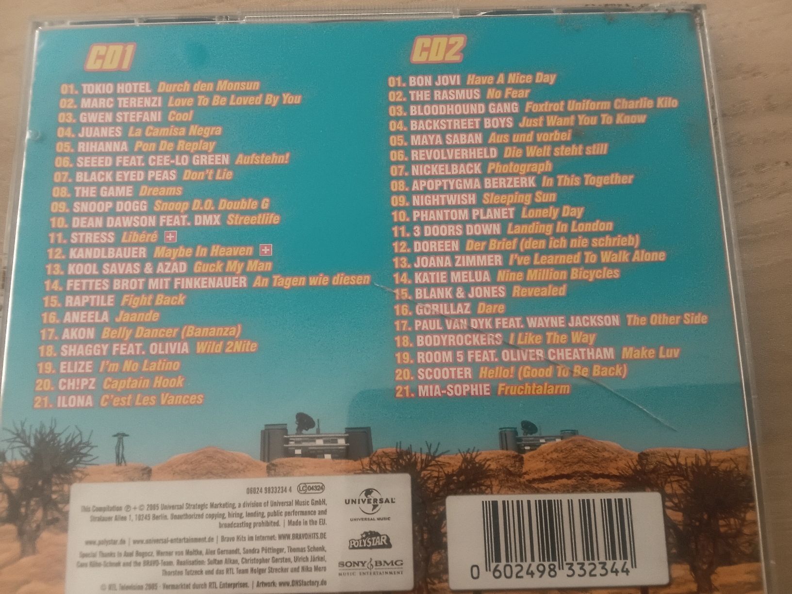 CD: Bravo Hits  – Usato da Liebefeld venduto da CD-Urs 1