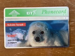Telefonkarte British Telecom Robbe 5000 Ex