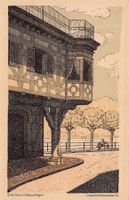 Alt-Luzern, Erker Kollegiumbogen, Zchg Leopold Schumacher 5t