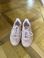 Pink adidas gazelle