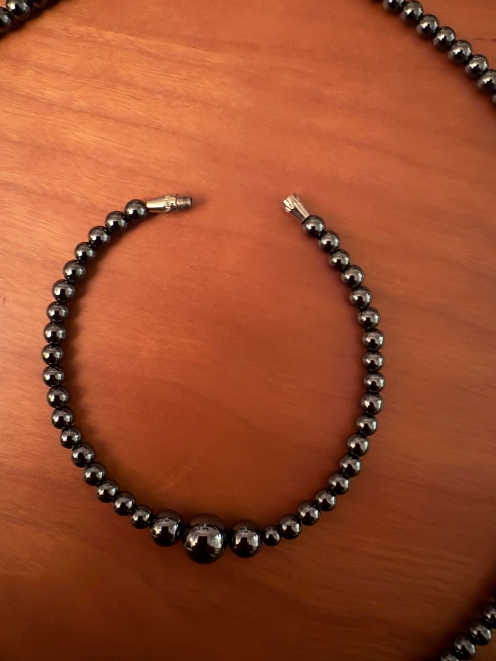 Sonstiger Schmuck: Halskette und Armband, anthrazit – Gebraucht aus Luzern von Roger3022 2