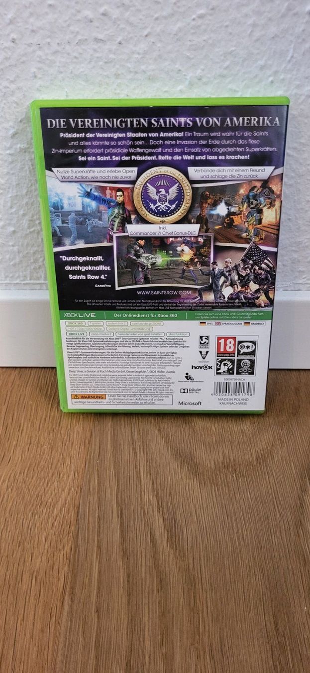 Microsoft Giochi: Xbox 360 - Saints Row 4 – Usato da Münsingen venduto da Heroism2010 1