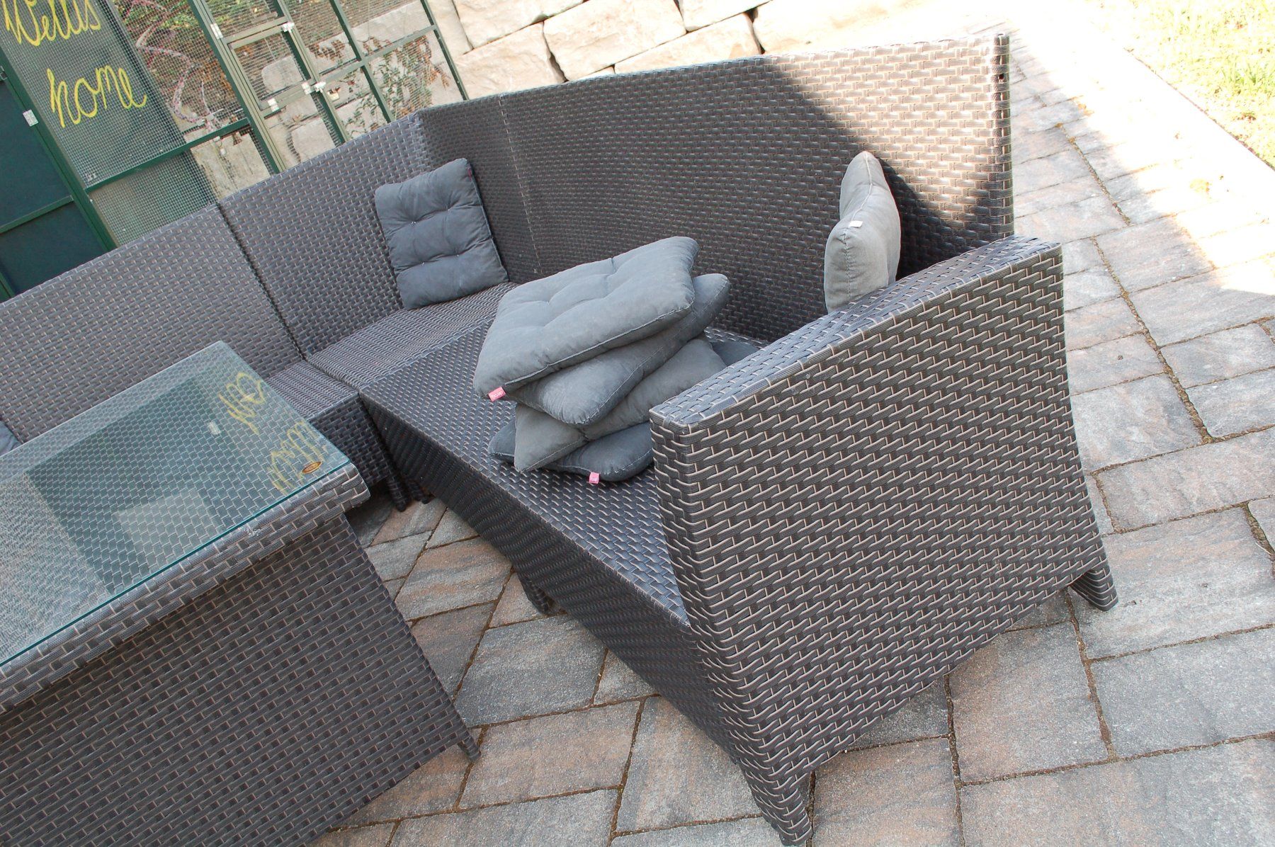 Divani: Rattan Lounge Ecklounge Sofalounge Gartenlounge – Usato da Schupfart venduto da Bluelightning 6