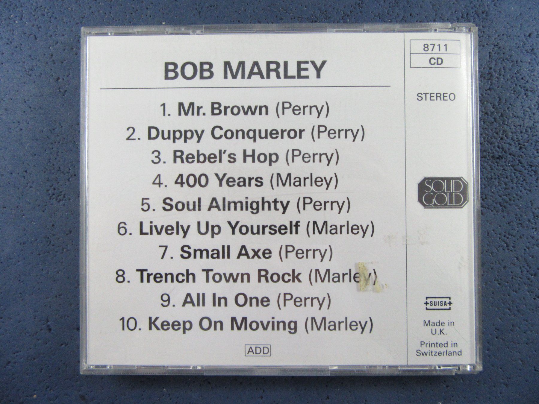 CD: BOB MARLEY & THE WAILERS REGGAE CD – Usato da Ettingen venduto da Hausi4711 1