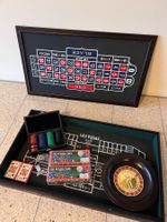 Rouletttisch mit Pokerkoffer