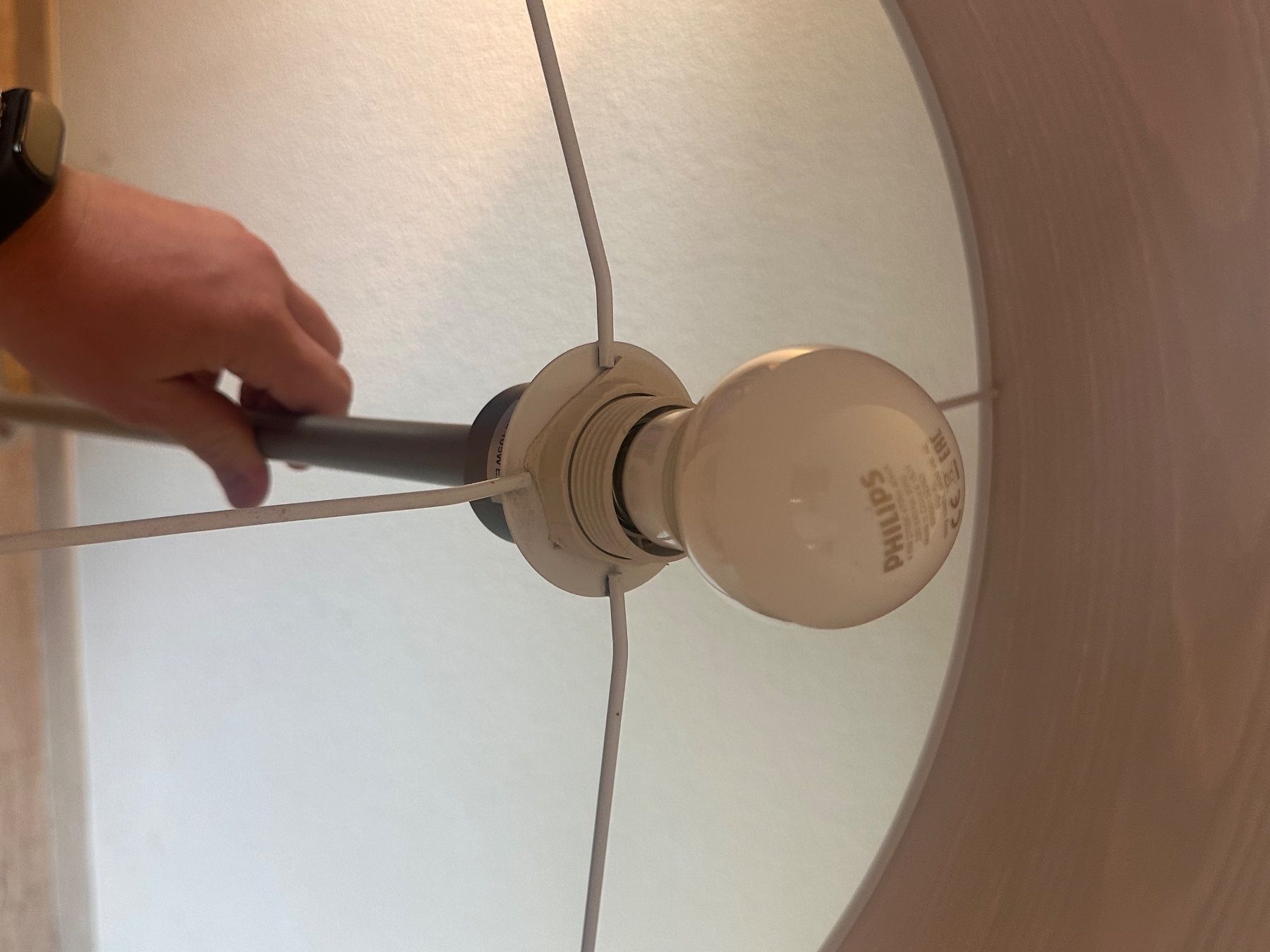 Lampen: Stehleuchte,  Metallfuss gebraucht – Gebraucht aus Küssnacht am Rigi von mis_skz5 3