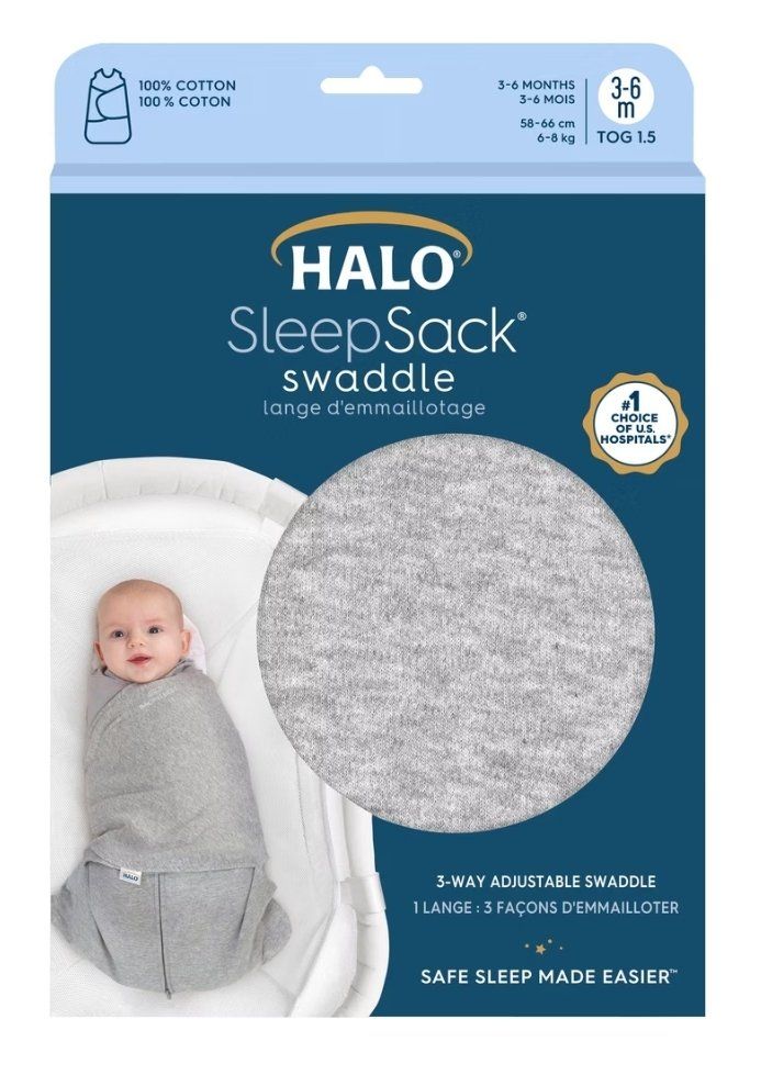 Schlafsäcke: Schlafsack HALO swaddle grau 0-3 Monate – Gebraucht aus Lufingen von Velutluna 3