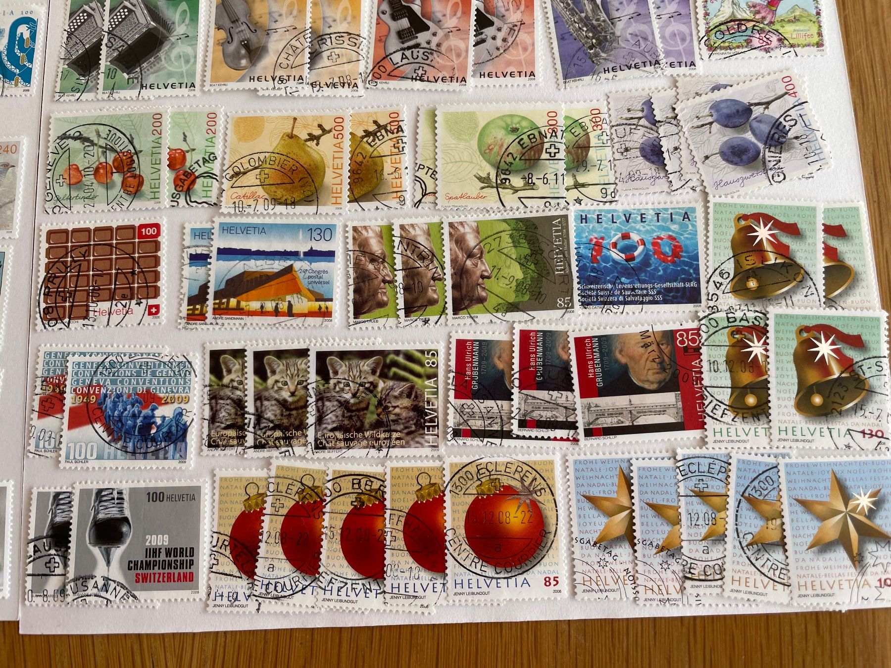 Tutti i francobolli: Timbres récents, oblit. choisies – Usato da Sonceboz-Sombeval venduto da Comment2 1