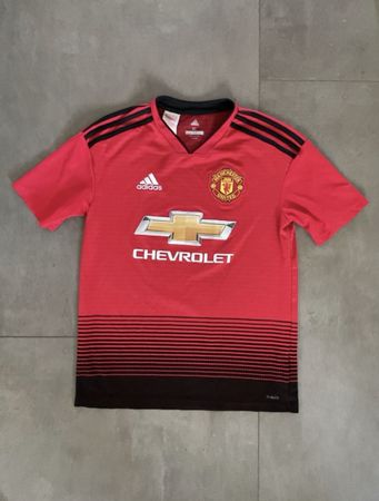 Maillot de foot Manchester United Adidas, Taille XL enfant