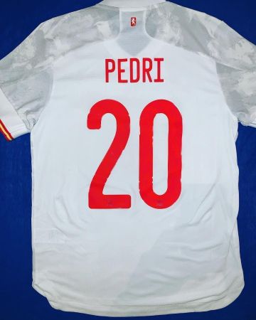 PEDRI SPANIEN FUSSBALL ADIDAS EM TRIKOT FC BARCELONA GAVI
