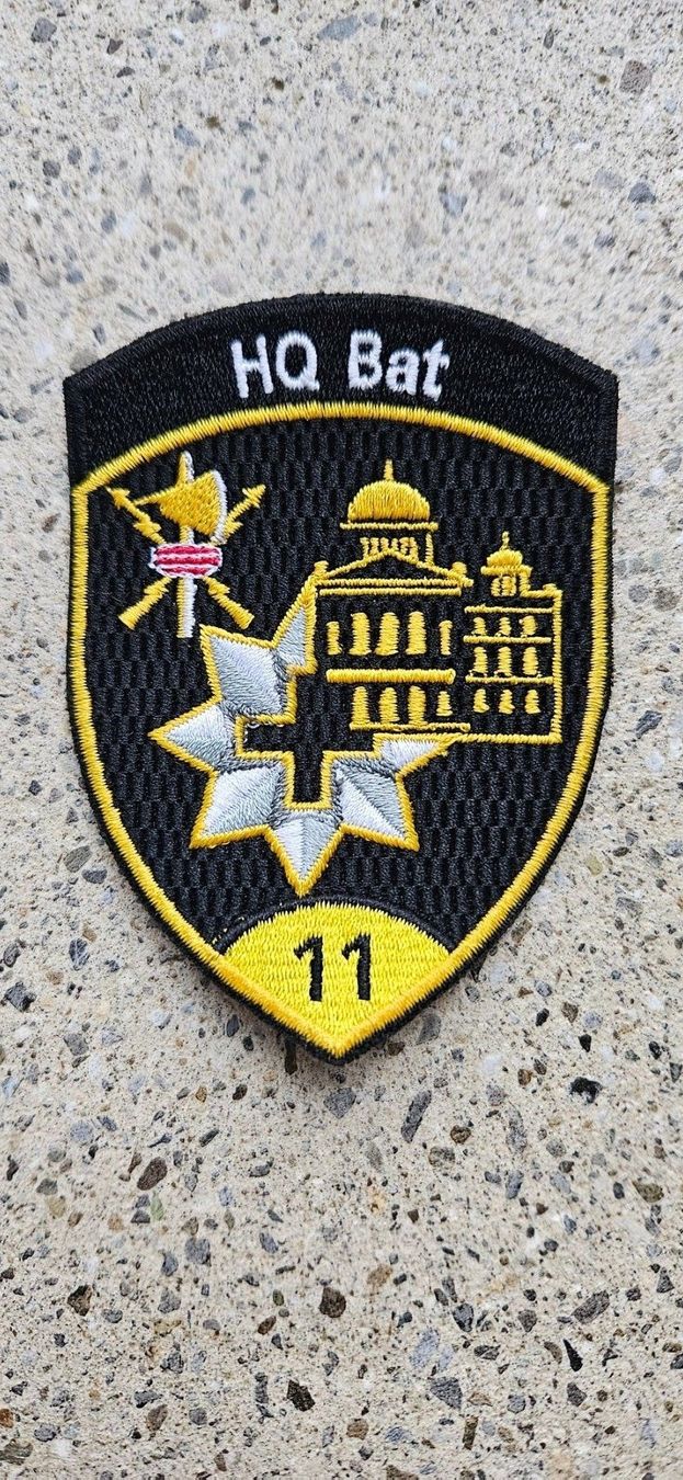 Schweizer Armee Placchette & Badge: *** Badge HQ Bat ohne Klett *** – Nuovo e nell'imballaggio originale da Riedholz venduto da fr_sIruP