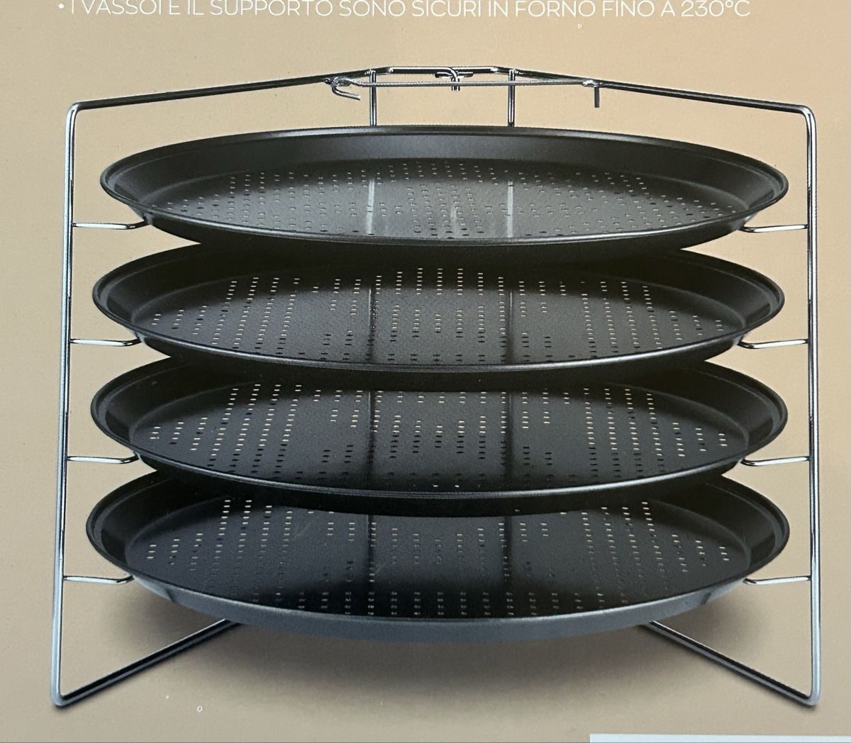 Elettrodomestici da cucina: Pizzablech-Set – Nuovo e nell'imballaggio originale da Frauenfeld venduto da berk39