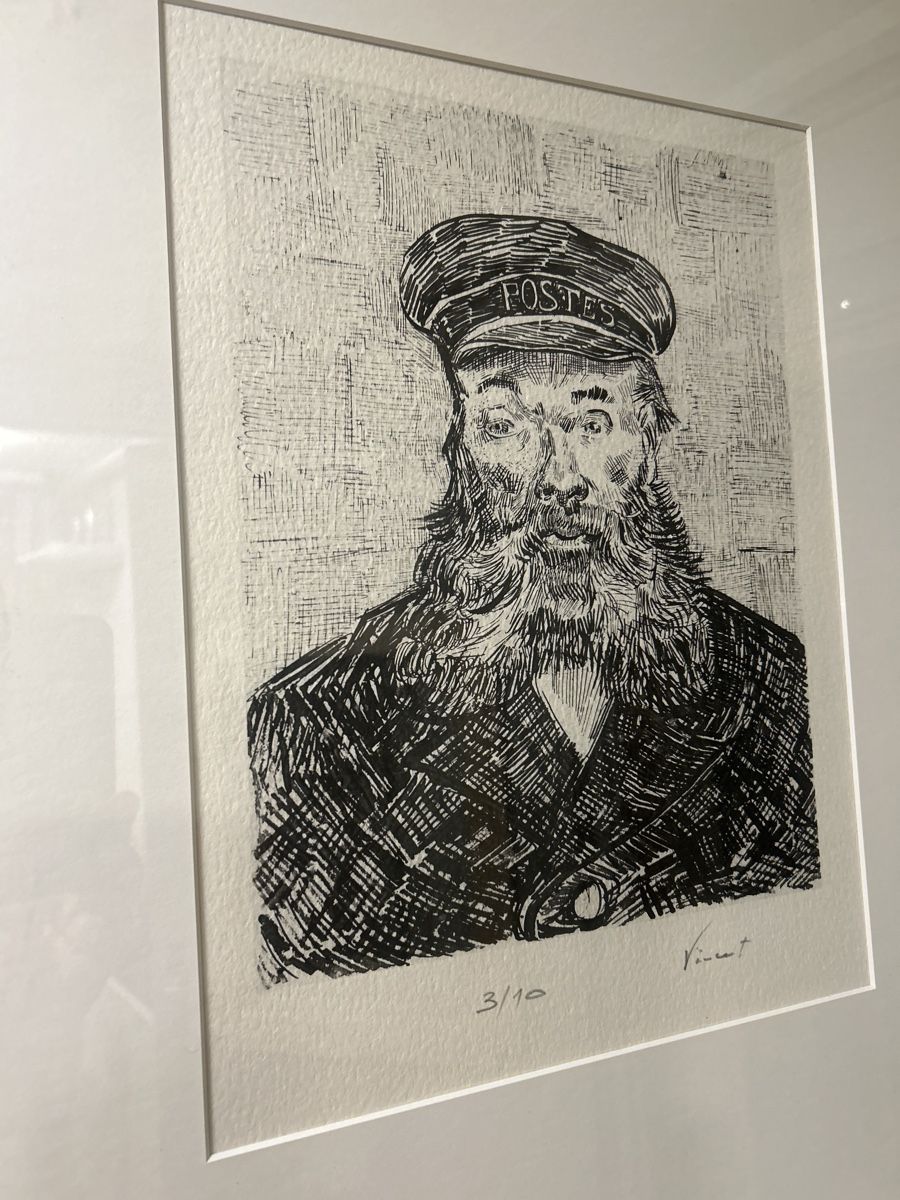 Grafica & Litografie: Van Gogh: "Postbote Roulin" - Exklusive Limited Edition! – Usato da Glarus venduto da KunstWerkEr-LS87 1