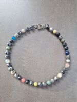 Collier Achat, Türkis, Rhodochrosit