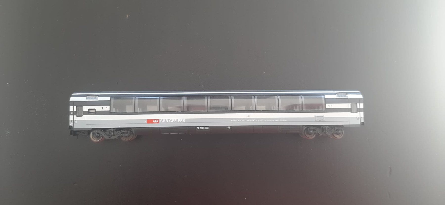 Modellini di ferrovie: Voiture panoramique CFF – Usato da Colombier NE venduto da Couscous12