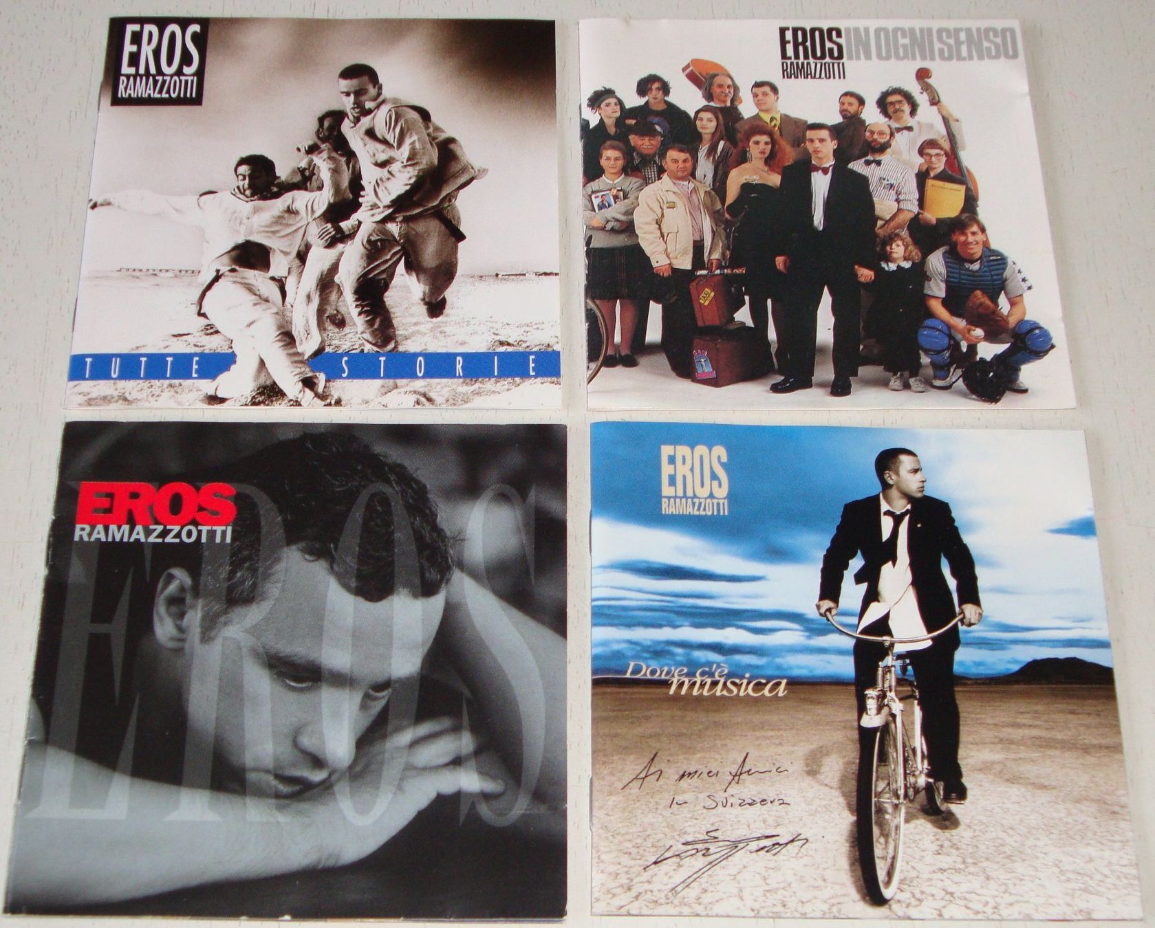 CD: 4CD's - Eros Ramazzotti – Usato da Unterbäch venduto da xazuq