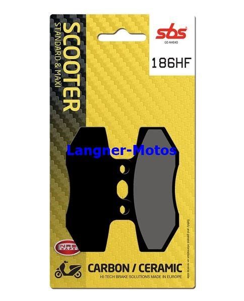 BREMSBELÄGE HINTEN Brembo Carbon Ceramic 07044 Aprilia RS-RX