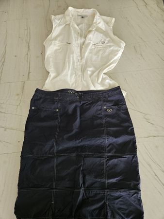 Badari Set, Shirt Gr. 44 & Rock Gr. 44, leichter Sommer Look