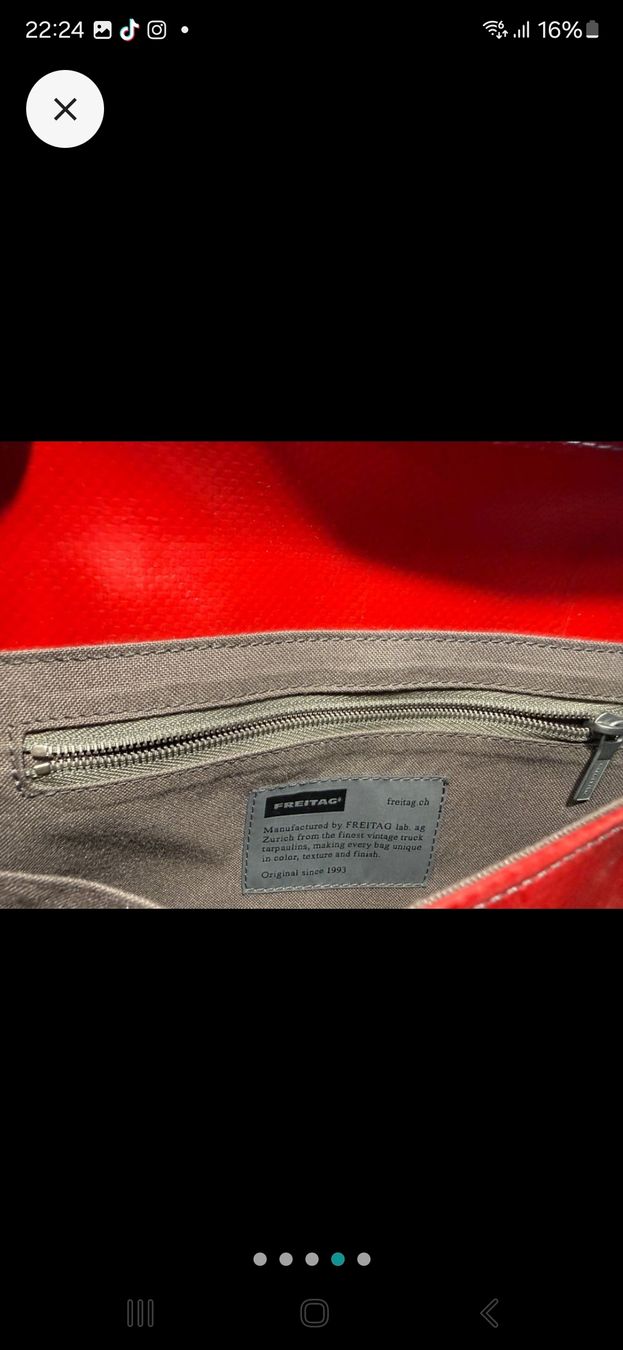 Freitag Borse da donna: Freitag Tasche Ottendorfer R119 – Nuovo (secondo la descrizione) da Brügg BE venduto da ame_gjp8 3