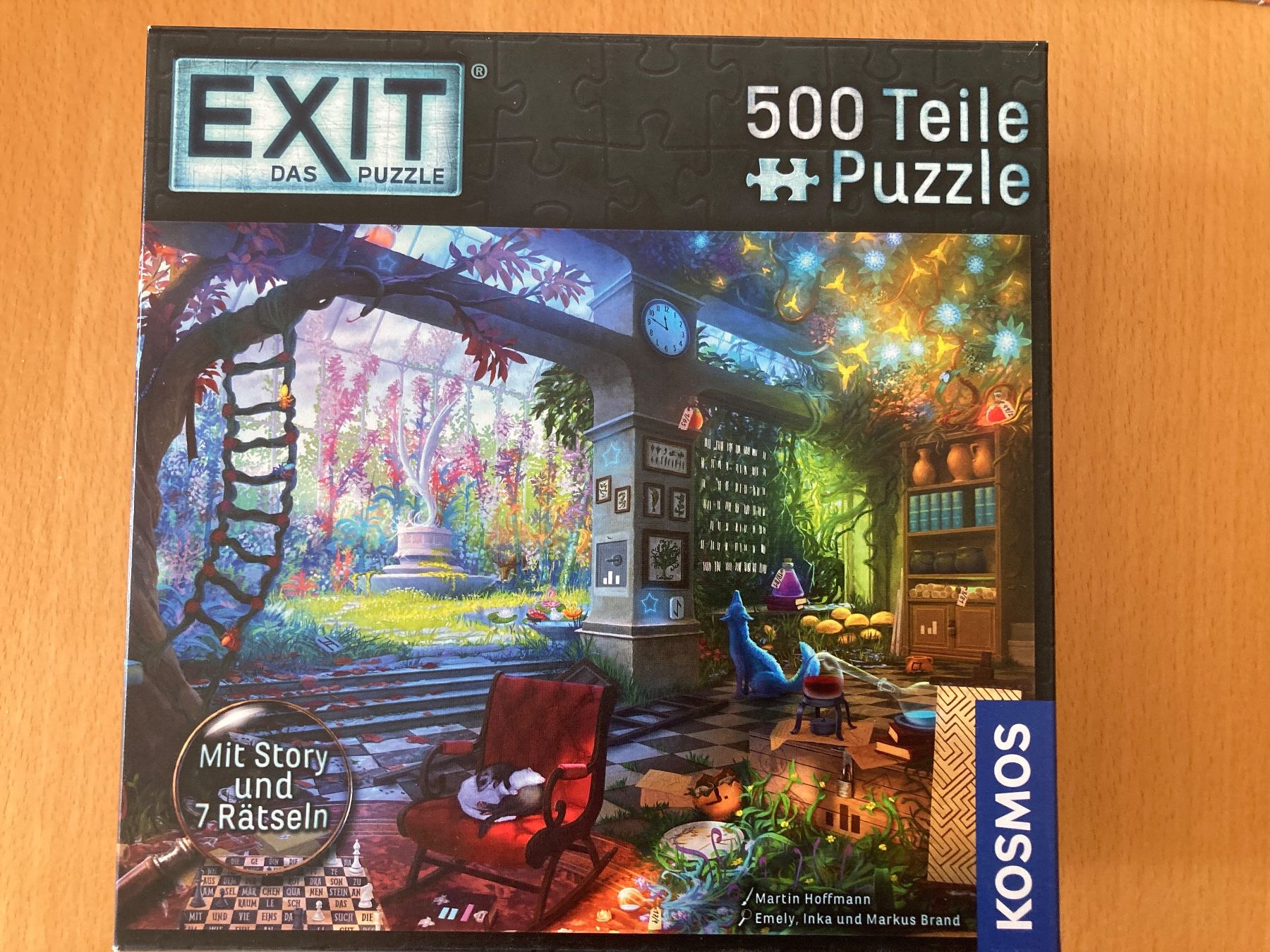 Kosmos Giochi: EXIT Das Puzzle "Das verborgene Atelier" 500 Teile – Usato da Gelterkinden venduto da froggy80