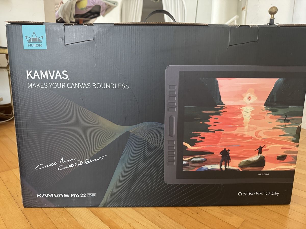 Huion Tablettes PC: Huion Kamvas Pro 22 Grafiktablett – D'occasion à Birmensdorf ZH par alexapat 2