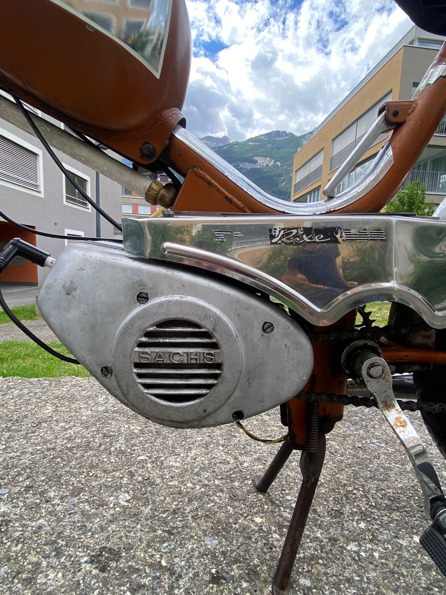 Sachs Ciclomotori: Sachs Rixe 503 im Originalzustand ab1.-! – Difettoso da Chur venduto da GC190 3