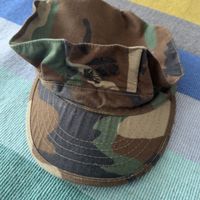Kappe Marine Corps Woodland Camo Grösse L guter Zustand