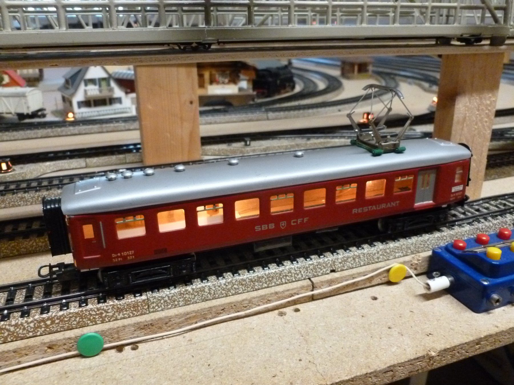 Märklin Modellini di ferrovie: Blechwagen mit Beleuchtung – Usato da Oberbipp venduto da Vifu 3