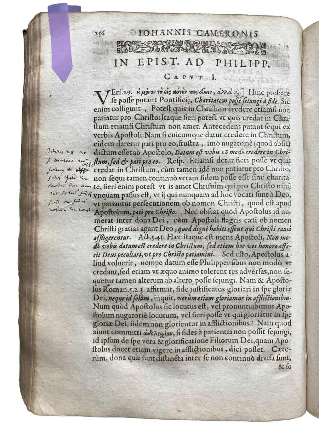 Libri: Two texts, by Cameron & Cappel 1632, ex. Bigot Library – Usato da Uster venduto da TricottetCollection 7